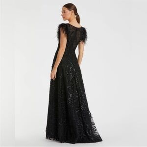 Elegant Black Evening Gown